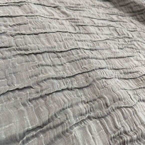 GRIZAS Linen & Silk Cowl Neck Oversized Top - Picture 6 of 7